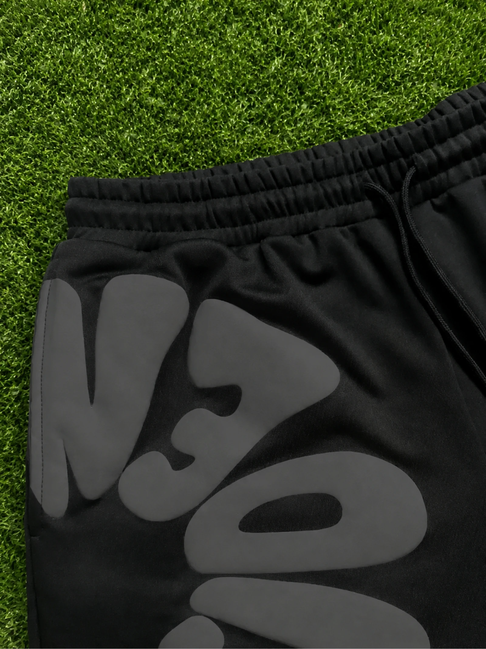 Zwart en grijs Y2K short en T-shirt set nieuw nooit gedragen maat S – photo 3